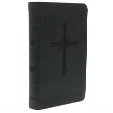 CSB Pocket Gift Bible - Charcoal Leathertouch